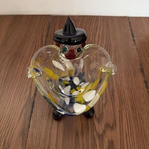 Vintage Clown Decorative Dish Display 6.5”
